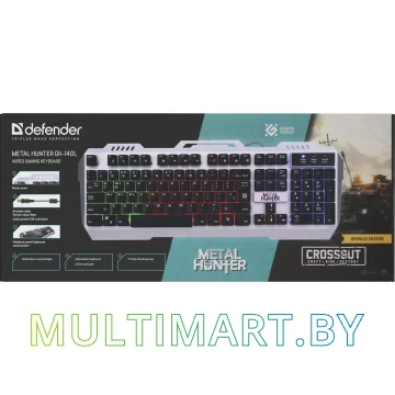 Клавиатура Defender Metal Hunter GK-140L картинка 3